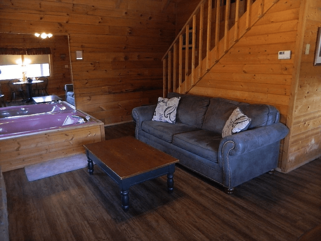 Sofa In Cabin