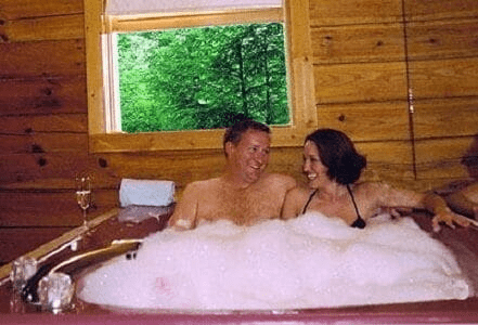 Couple Having Bath